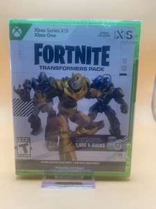 Fortnite Transformers Pack Xbox Series One X S 1,000 V-Bucks Back Blings Outfits - Picture 1 of 2