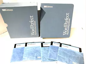 Vintage 1985 WordPerfect Word Processing Computer Software IBM - Picture 1 of 5