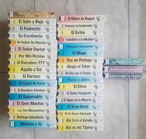 Lot of 34 Full Length Cantinflas Films (Mario Moreno) + 3 Shorts, VHS (NTSC) - Picture 1 of 1