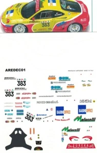 decal 1/43 Ferrari F360 CIVM SALITA MALEGNO-BORNO 2002 ISOLANI Arena D056F - Bild 1 von 1