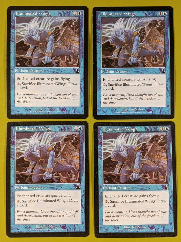 Illuminated Wings x4 Urza's Destiny 4x Playset Magic the Gathering MTG - Image 1 of 1