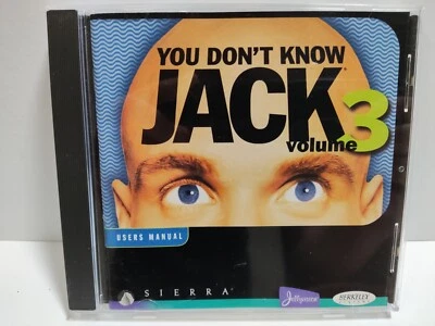 You Don't Know Jack Volume 3 - the quiz party game! With manual! Mint! - Image 1 of 4