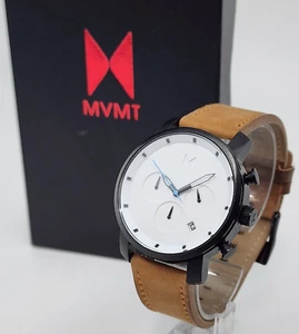 MVMT MC02-WBTL Men's Chronograph Watch - Black & White - Picture 1 of 9