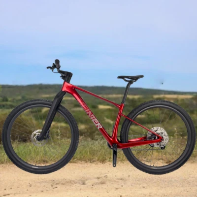 29 Zoll Carbon Fahrräder Hardtail Mountainbike 12Gänge Shimano M6100 MTB - Bild 1 von 4