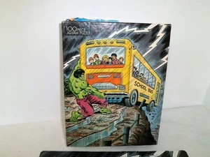 Rare Vintage 1988 The Incredible Hulk 100 pc Jigsaw Puzzle Complete with Box - Picture 1 of 5