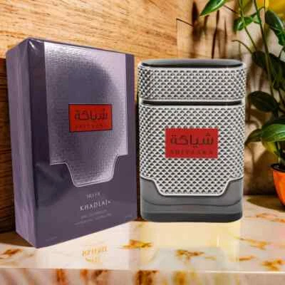 Shiyaaka Silver For Men Eau de Parfum 100ml By KHADLAJ Perfumes Fragrance Scent