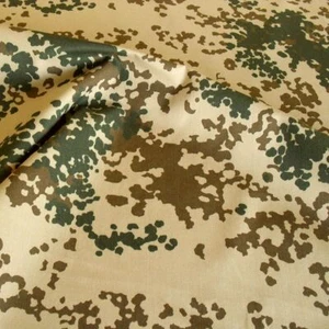 Bundeswehr Wüste Camouflage Baumwollstoff Hose Jacke Armee Tarnstoff Meterware - Bild 1 von 1