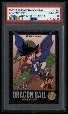 Dragon Ball Japanese Visual Adventure 4 134 Son Goku 1992 PSA 8 91713200 - Image 1 of 2