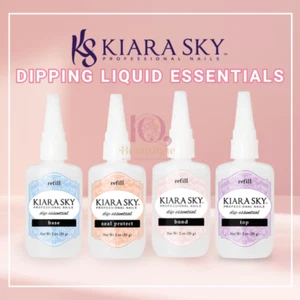 Kiara Sky Dip Powder Essentials - Step 1,2,3,4 - Refill 2oz *Pick Any* - Picture 1 of 5
