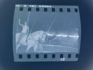 Cristiani Bros Circus Performer 1960 Texas Original Old Photo NEGATIVE O11 - Picture 1 of 2