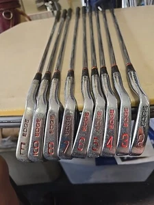 Ben Hogan Edge Forged Irons 2-E Wedge APEX 3 Steel Shafts Tour Wrap Grips - Picture 1 of 13
