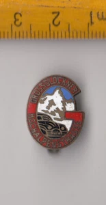 Vintage enamel Grossglockner Hochalpenstrasse brooch pin badge - Picture 1 of 2