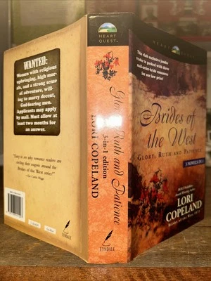 Brides of the West by Lori Copeland; 3 novels in 1--Glory, Ruth,  Patience Book Foto 1 de 2
