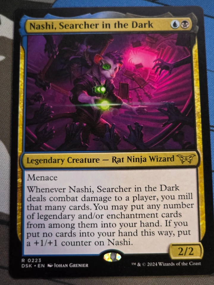 MTG - Nashi, Searcher in the Dark -Duskmourne: House of Horror - Image 1 of 1