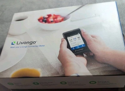 UNUSED Livongo Connected Blood Glucose Meter Kit - Glucose Tester Exp.11-16-23 - Image 1 of 4