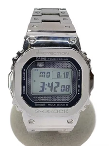 CASIO G-SHOCK GMW-B5000D-1JF Silver Stainless Steel Solar Digital Watch - Picture 1 of 6