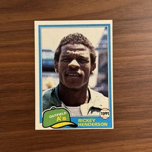 1981 Topps Rickey Henderson #261 Excellent EX/NM Condition - Bild 1 von 2