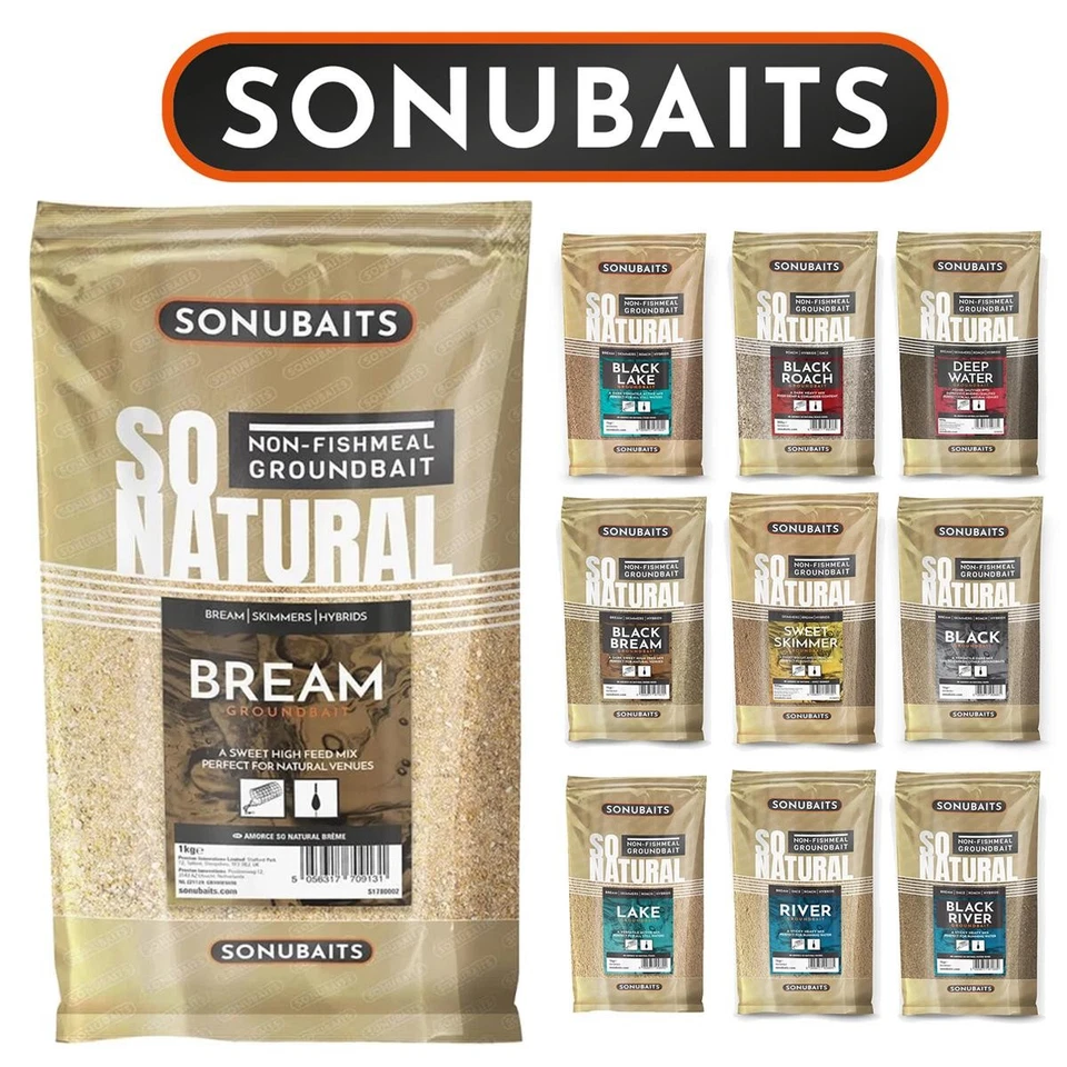 Sonubaits So Natural Groundbait | Alle Sorten | Premium Grundfutter Angel Futter - Bild 1 von 1