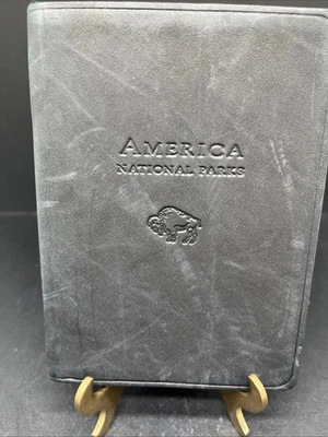 America National Parks Graphic Image Leather Pocket Guide 2007 - Image 1 of 4