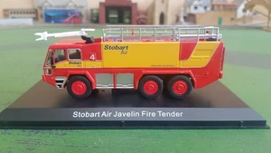 Atlas Editions 1:76 Scale Stobart Air Javelin Fire Tender, Red, boxed - Picture 1 of 10