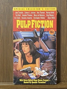 Pulp Fiction Special Collector's Edition VHS Tape 1996 Brand New Sealed Unopened - Picture 1 of 6