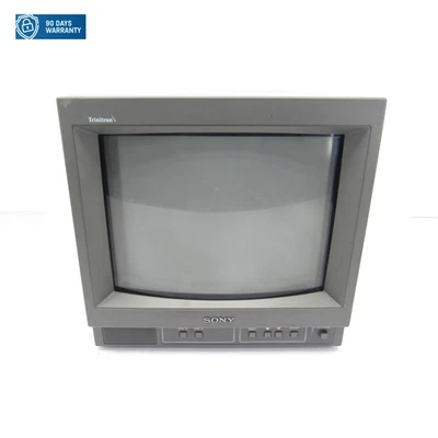 Sony Trinitron PVM-14N1U Color CRT Video Monitor - Grade A - Tested - Image 1 of 4