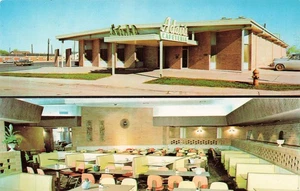 OKLAHOMA CITY OK ADAIRS CAFETERIA MULTIVIEW VINTAGE POSTCARD 1950s 100425 U - Picture 1 of 2