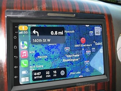 Para Lincoln Mark LT 2006 2007 2008 Android 13 Apple Carplay Coche Radio GPS Estéreo Foto 1 de 4