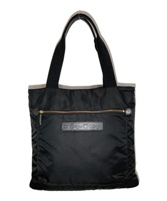 Bolso de Mano Felisi Nylon Negro Hombre Usado Auténtico Foto 1 de 4