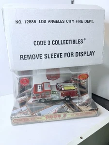 Code 3 Collectibles Toy Run 2001 Los Angeles Pierce Dash Side Mount Pumper 35 - Picture 1 of 8
