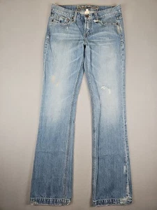 EZRA FITCH Jeans Damen 30x33 Vintage Abercrombie Low Rise Bootcut Y2K Denim - Bild 1 von 12
