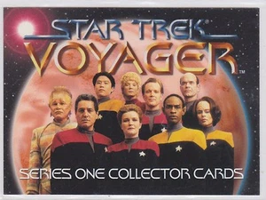 STAR TREK VOYAGER 1995 TITLE CARD T1 - Picture 1 of 1