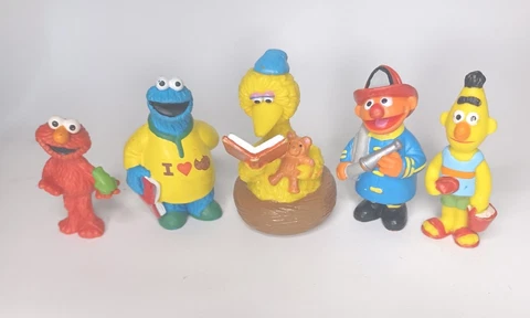 VTG Applause Sesame Street Figures Lot of 5 Cover