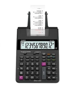 Casio HR-170RC 12-Digit Desktop Printing Calculator BK 6-1/2"Wx11-5/8"Lx2-9/16"H - Picture 1 of 2
