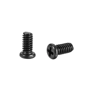 M2x4mm Laptop Notebook Computer Viti Phillips Vite Nero 2.8mm Dia 200pz - Imagen 1 de 4