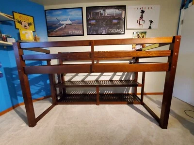 Cama de almacenamiento Better Homes&Gardens Greer Twin Loft Foto 1 de 4