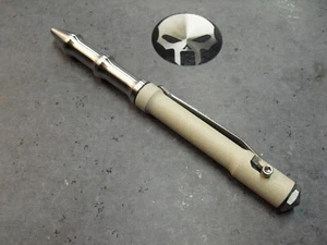 "PROTECTOR" THE ORIGINAL BOLT ACTION TACTICAL PEN in Desert Sand - Bild 1 von 3