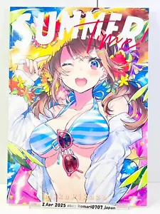 MikaPikaZo dojin summer time girl art book A4 44page comiket 96 2019 d - Picture 1 of 9