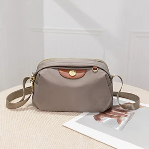 Women's Simple Messenger Bag Waterproof Soft Cloth Shoulder Bag Fashion Bags - Picture 1 of 6
