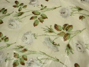Vintage 1989 Barnsley Rose Design Edition Limited Fabric 53” x 5 Yards - Bild 1 von 4