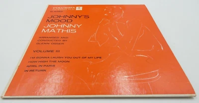 Johnny Mathis, Johnny's Moods Volume III, EP  45 & Picture Sleeve - Image 1 of 4