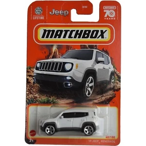 Matchbox '19 Jeep Renegade, White 40/100 - Picture 1 of 1
