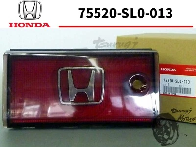 HONDA Genuine ACURA NSX NA1 NA2 OEM Silver H PANEL GARNISH Taillight BACK CENTER - Image 1 of 4