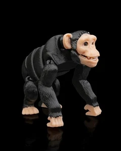Savannah Stompers Collection - Articulated 3D Printed Chimpanzee Figure - Bild 1 von 6