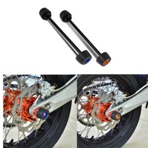 Rear Wheel Fork Axle Slider Protector For KTM 690 Duke/Enduro R/SMC R 2008-2025 - Picture 1 of 12