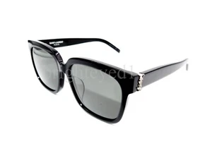 Authentische Yves Saint Laurent schwarze Sonnenbrille SL M40/F-003 *NEU* - Bild 1 von 6