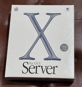 **New, Sealed** Apple Mac OS X Server 10.1 Unlimited Clients M8585Z/A - Picture 1 of 5