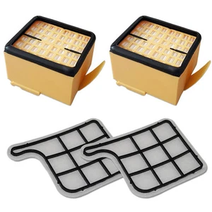 SET 2x filtros Hepafilter + 2x filtros de protección del motor adecuados para Vorwerk Kobold 135 136 - Imagen 1 de 3