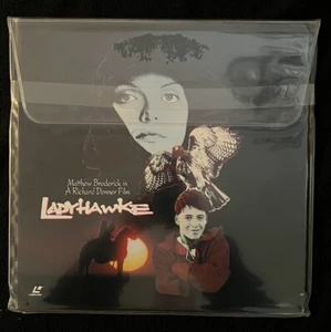 Lady Hawke Laser Disc Like New In Vinyl Sleeve Broderick, Pfeiffer, Hauer - Picture 1 of 5
