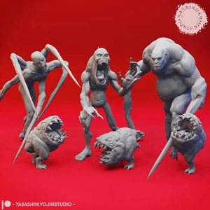 Sorrowsworn | ESCALA DE MESA | D&D TTRPG Monster Miniature | Yasasashii Kyojin Stu - Imagen 1 de 18